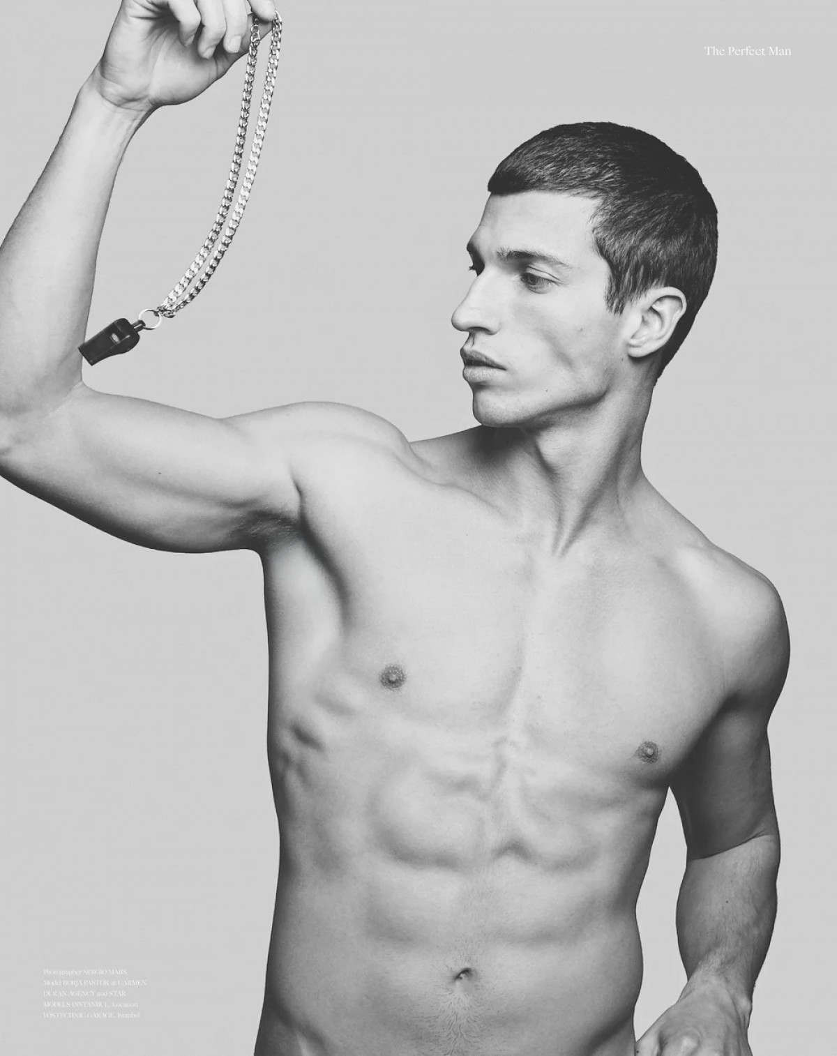 BORJA PASTOR for THE PERFECT MAN magazine . Carmen Duran 6