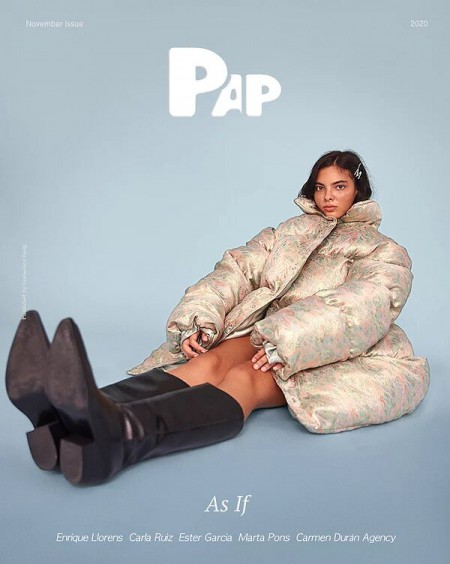 MARTA PONS for PAP MAGAZINE . Carmen Duran.