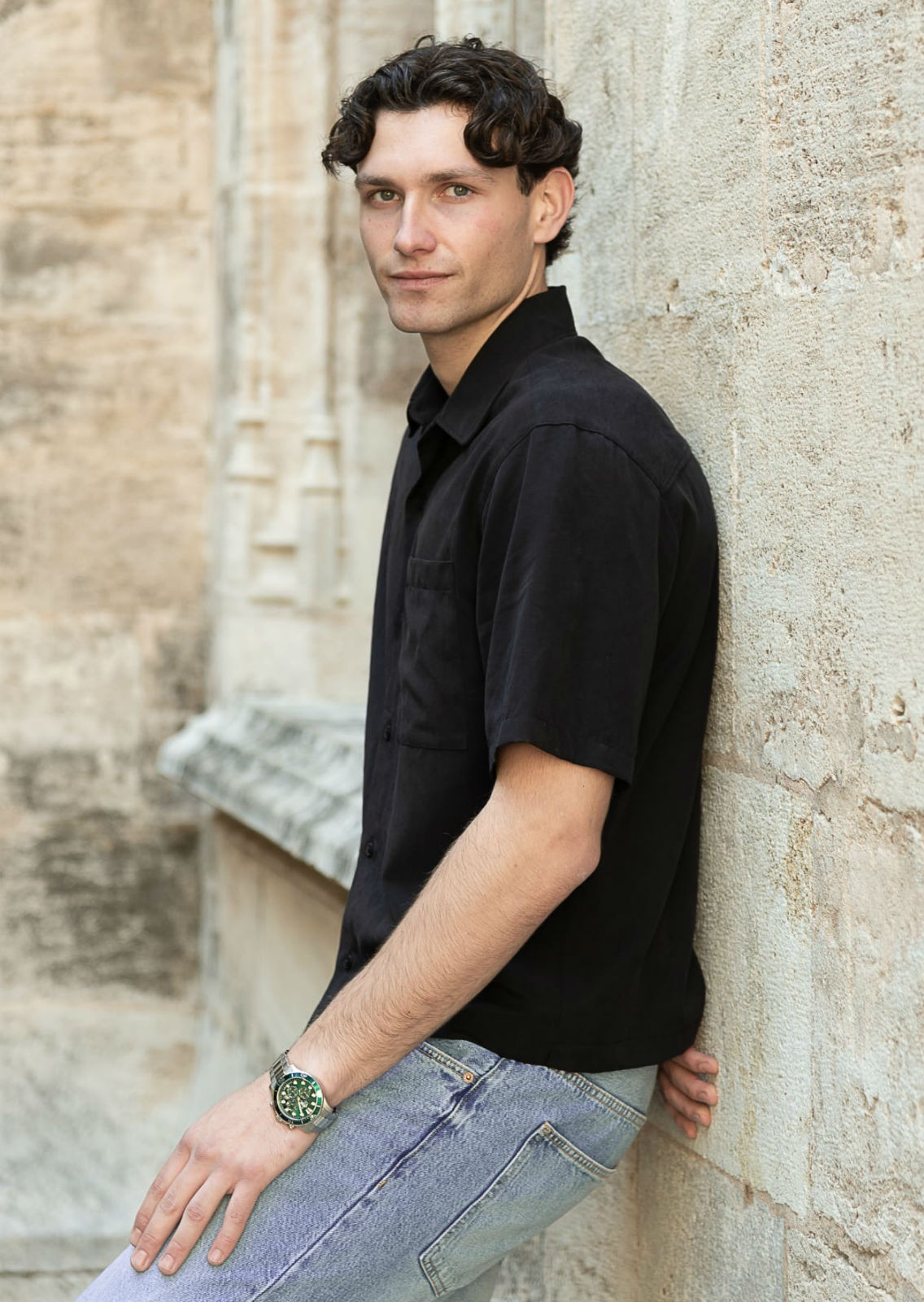 AARON PALES. Carmen Duran Model Agency.