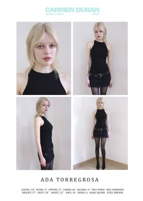 ADA TORREGROSA . Carmen Duran Model Agency.