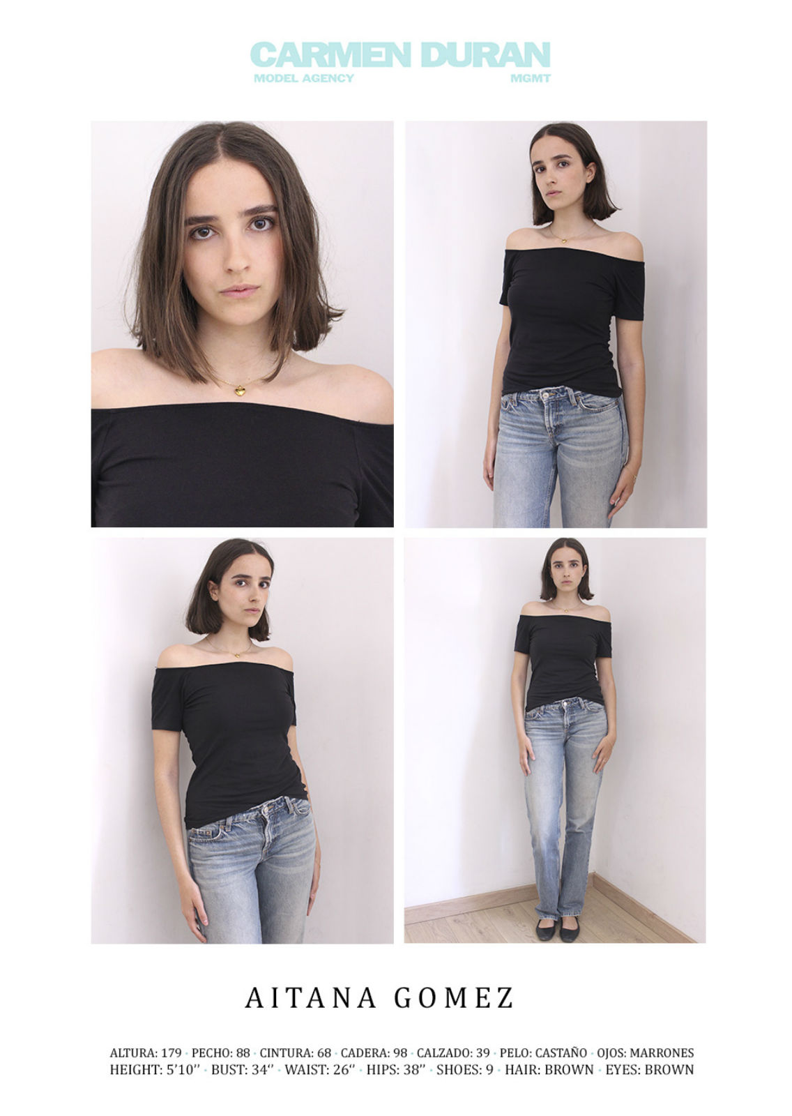 AITANA GOMEZ. Carmen Duran Model Agency.