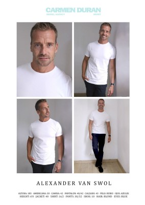 ALEXANDER VAN SWOL. Carmen Duran Model Agency.