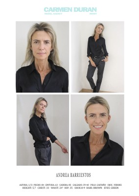 ANDREA ROBLEDO. Carmen Duran Model Agency.