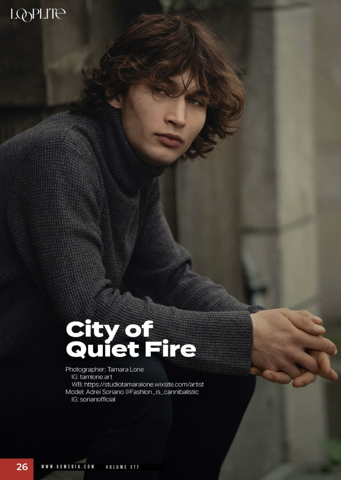 ANDREI CHIPER. Carmen Duran Model Agency.