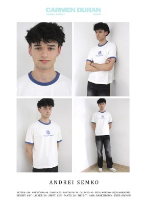 ANDREI SEMKO. Carmen Duran Model Agency.
