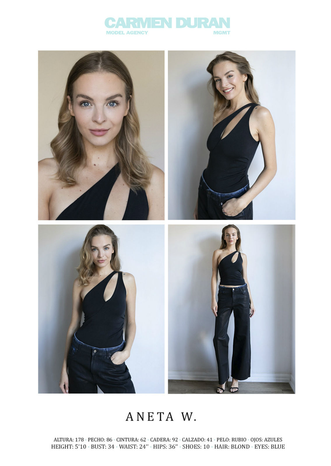 ANETA W.. Carmen Duran Model Agency.