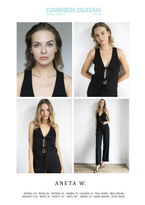 ANETA W.. Carmen Duran Model Agency.