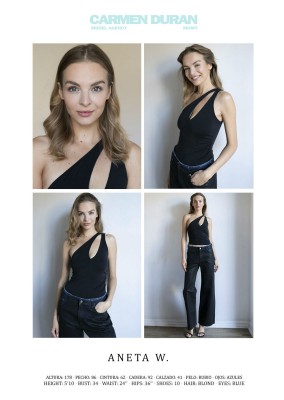 ANETA W.. Carmen Duran Model Agency.