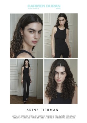 ARINA FISHMAN. Carmen Duran Model Agency.