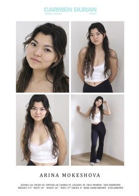 ARINA MOKESHOVA. Carmen Duran Model Agency.
