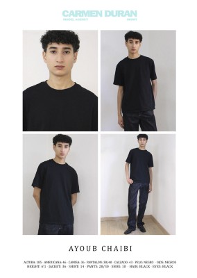 AYOUB CHAIBI. Carmen Duran Model Agency.