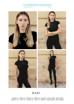 BABI. Carmen Duran Model Agency.