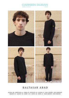 BALTASAR ABAD. Carmen Duran Model Agency.