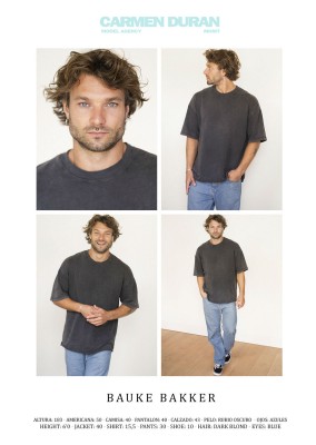 BAUKE BAKKER. Carmen Duran Model Agency.