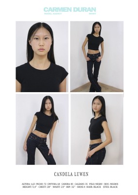 CANDELA LUWEN. Carmen Duran Model Agency.