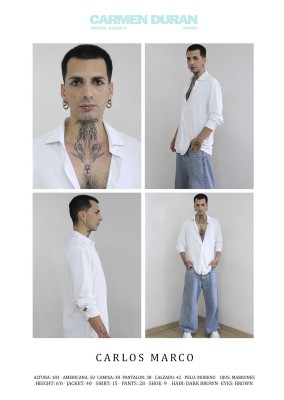 CARLOS MARCO. Carmen Duran Model Agency.