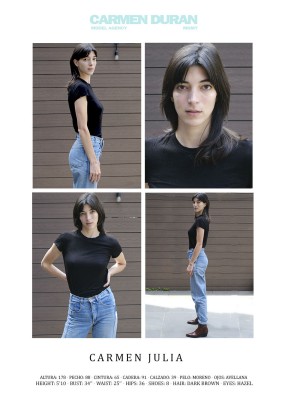 CARMEN JULIA. Carmen Duran Model Agency.