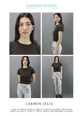 CARMEN JULIA. Carmen Duran Model Agency.