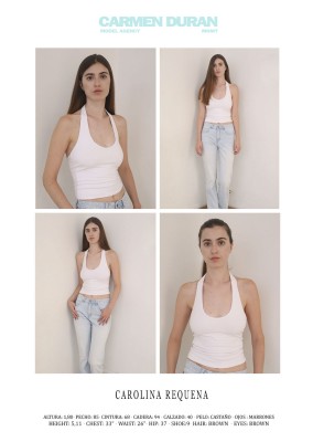 CAROLINA REQUENA. Carmen Duran Model Agency.