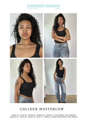 COLLEEN WESTERLOW. Carmen Duran Model Agency.