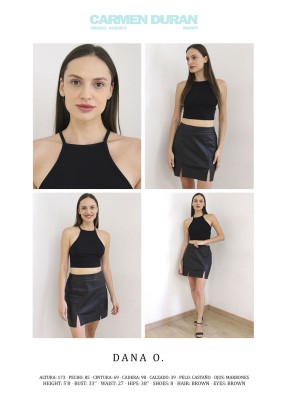 DANA O.. Carmen Duran Model Agency.