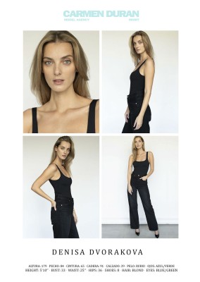 DENISA DVORAKOVA. Carmen Duran Model Agency.