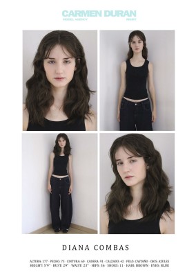 DIANA COMBAS . Carmen Duran Model Agency.