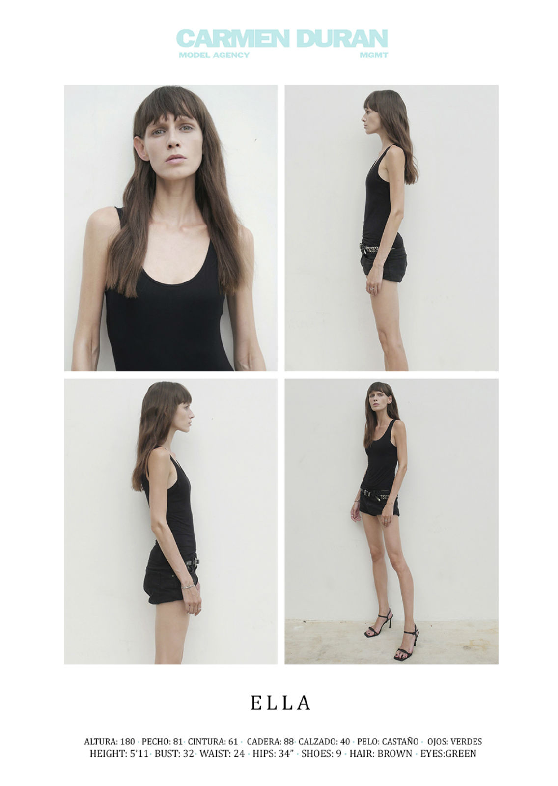 ELLA. Carmen Duran Model Agency.