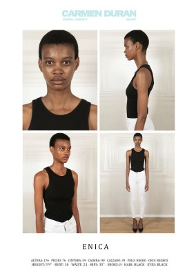 ENICA. Carmen Duran Model Agency.