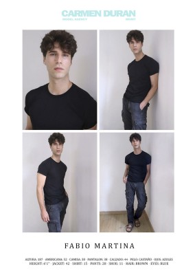 FABIO MARTINA. Carmen Duran Model Agency.
