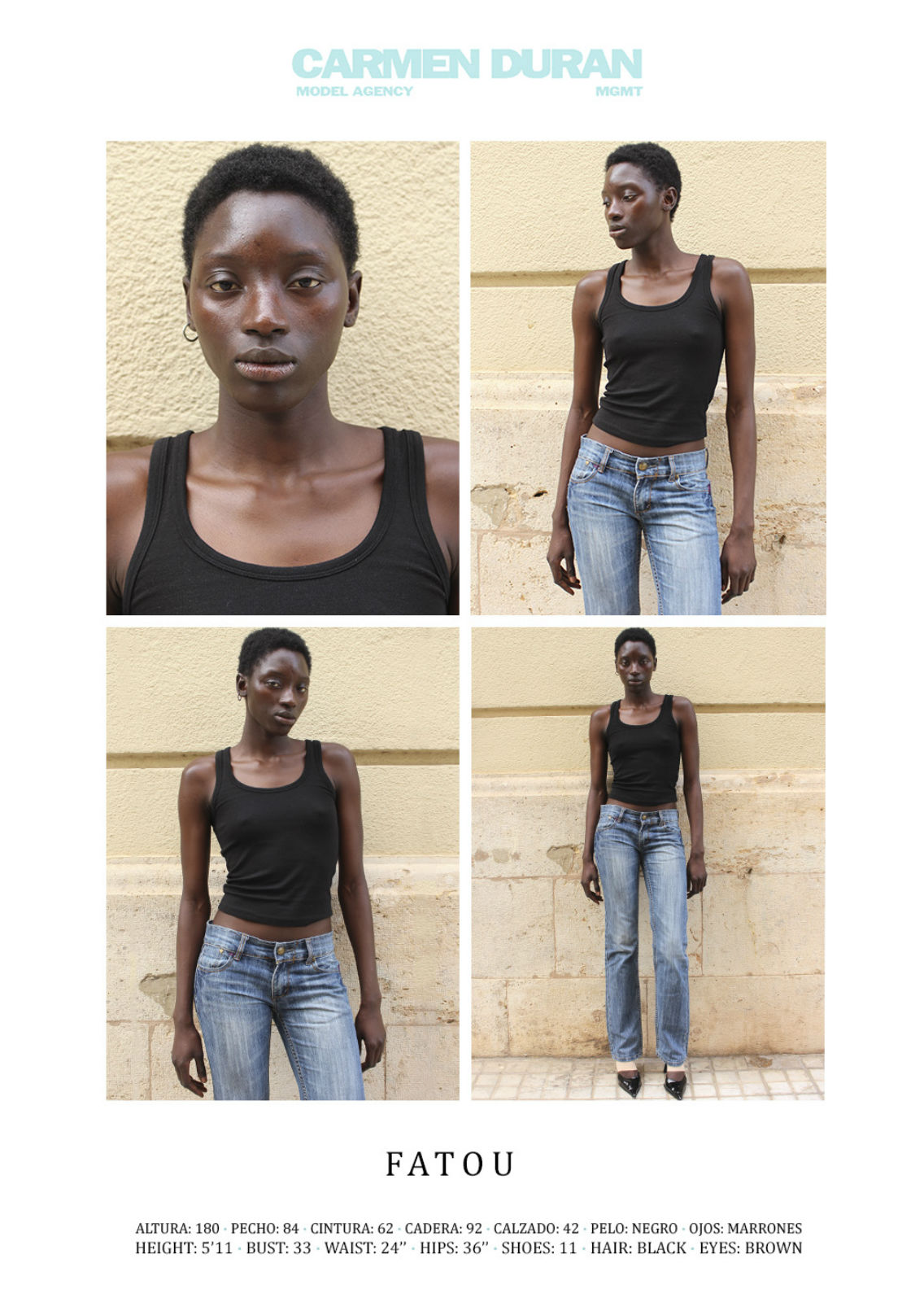 FATOU. Carmen Duran Model Agency.