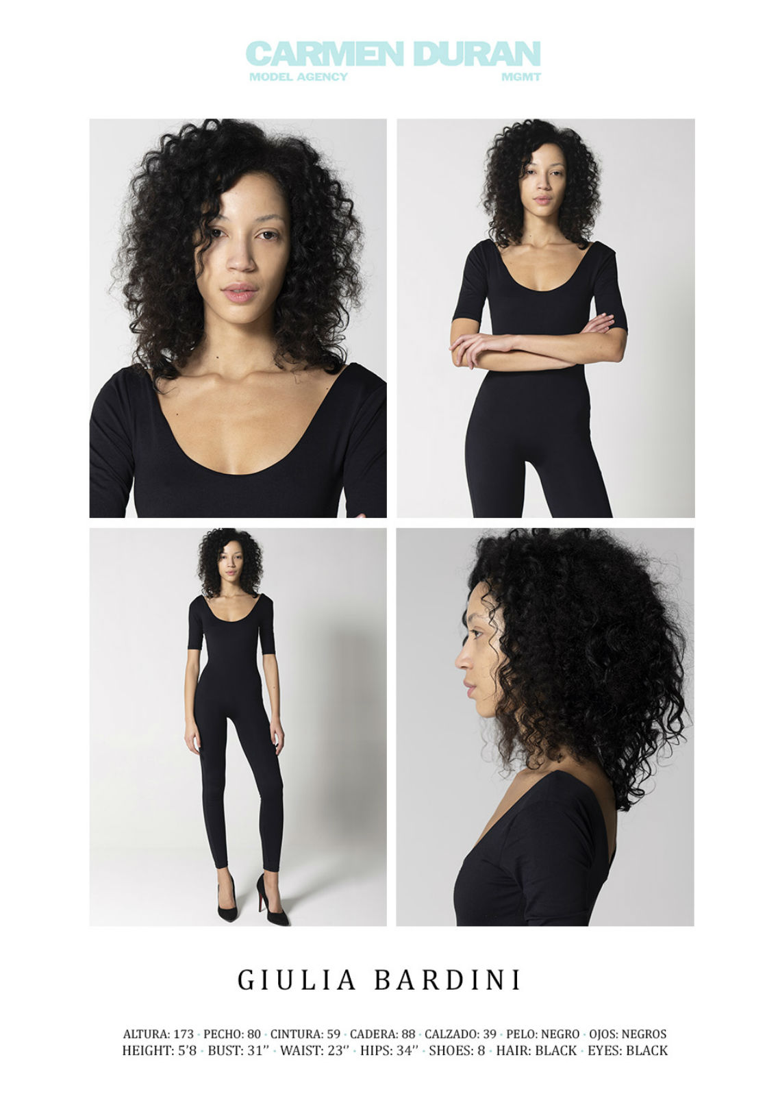 GIULIA BARDINI. Carmen Duran Model Agency.