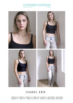 ISABEL ERN . Carmen Duran Model Agency.