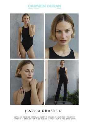 JESSICA DURANTE. Carmen Duran Model Agency.
