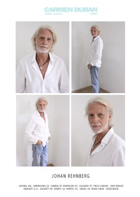JOHAN REHNBERG. Carmen Duran Model Agency.