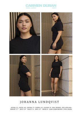 JOHANNA LUNDQVIST. Carmen Duran Model Agency.