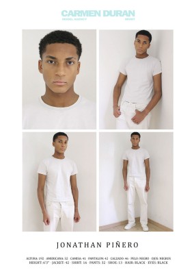 JONATHAN PIÑERO. Carmen Duran Model Agency.