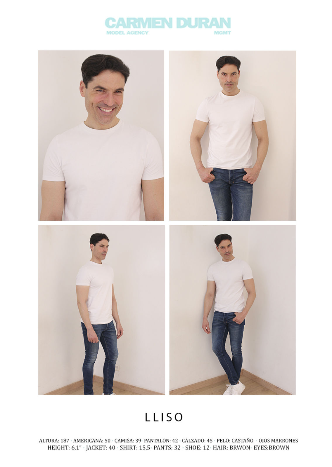 LLISO. Carmen Duran Model Agency.
