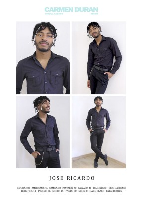 JOSE RICARDO. Carmen Duran Model Agency.