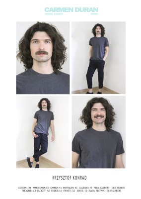 KRZYSZTOF KONRAD. Carmen Duran Model Agency.