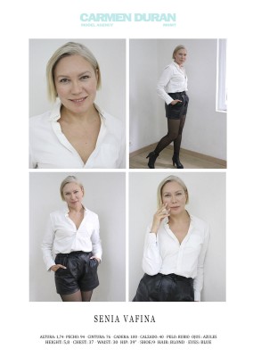 SENIA VAFINA. Carmen Duran Model Agency.
