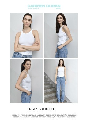 LIZA VOROBII. Carmen Duran Model Agency.