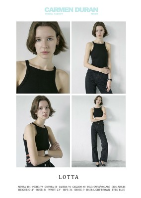 LOTTA. Carmen Duran Model Agency.