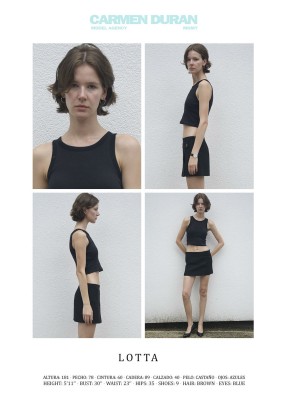 LOTTA. Carmen Duran Model Agency.