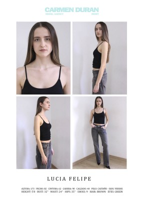 LUCIA FELIPE . Carmen Duran Model Agency.