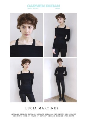 LUCIA MARTINEZ. Carmen Duran Model Agency.