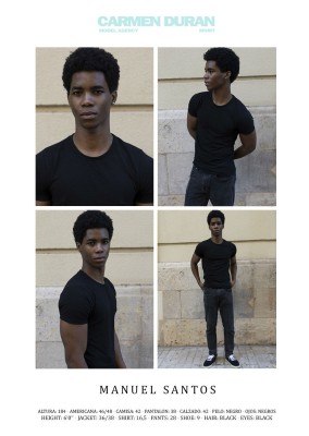 MANUEL SANTOS. Carmen Duran Model Agency.