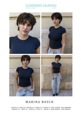 MARINA BOSCH. Carmen Duran Model Agency.