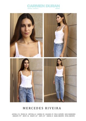 MERCEDES RIVEIRA. Carmen Duran Model Agency.