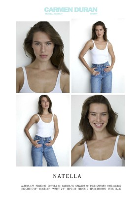 NATELLA. Carmen Duran Model Agency.